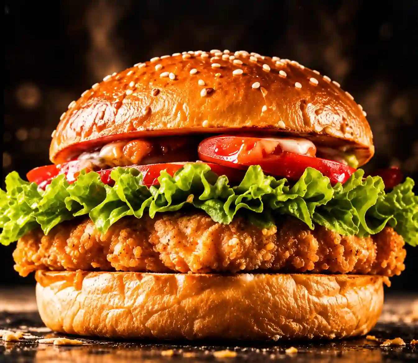 Chicken Crispy — sanduíche de frango crocante